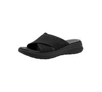 Tamaris Comfort mules femme à semelle épaisse vegan, Black Uni, 40 EU