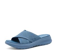 Tamaris Comfort mules femme à semelle épaisse vegan, Denim, 40 EU