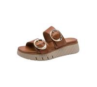 Tamaris Comfort Wedge/Plat Mule Plateforme réglable pour Femme, Cognac, 36 EU
