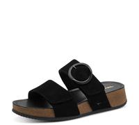 Tamaris Comfort Wedge/Plat Mule Plateforme réglable pour Femme, Daim Noir, 42 EU