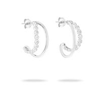 Tamaris Créole TJ-0609-E-21 en argent 925, 2,1 cm, Argent sterling, Zircone cubique