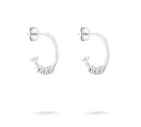 Tamaris Créoles avec boules TJ-0546-E-15 en argent 925, 1,5 cm, Argent, Pas de gemme
