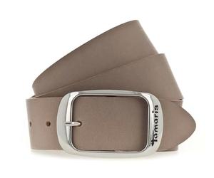 Tamaris Cuir ceinture Leather Belt W115 Grey Taupe gris