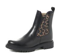 Tamaris Da.-StiefelModel 2542741 Black / Leopard, Noir/léopard, 38 EU