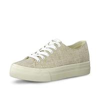 Tamaris Damen 1-1-23786-20, Baskets Basses pour Femme, Ivoire Uni, 40 EU