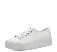 Tamaris Femme Damen 1-23744-42 Sneaker, Blanc uni, 41 EU