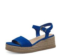 Tamaris Damen 1-28061-42, Sandale plate, ROYAL BLUE,