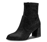 Tamaris Damen Boot Heel 1-25057-43, Bottines pour femme, Black Struct, 41 EU, Black Struct, 41 EU