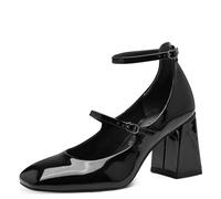 Tamaris Damen Pumps Blockabsatz, Noir, 38 EU