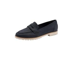 Tamaris Damen Slipper 1-24239-42 Mocassins pour Femme Bleu Marine Pointure 39