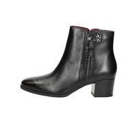 Tamaris - Enkellaarsjes Hak - Femme - Chaussures - Noir - Taille: 38 EU