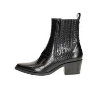 Tamaris - Enkellaarsjes Hak - Femme - Chaussures - Noir - Taille: 38 EU