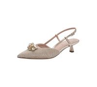 Tamaris Escarpin femme à bride arrière, talon aiguille gris 40 EU