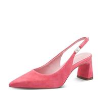 Tamaris Escarpin à bride arrière pour femme à talon bloc en cuir