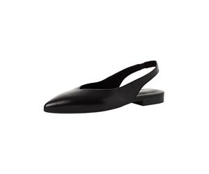 Tamaris Escarpin à bride arrière pour femme à talon bloc en cuir noir 41 EU