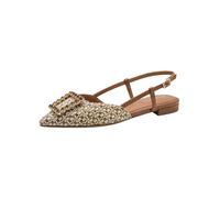 Tamaris Escarpin à bride arrière pour femme avec talon bloc beige 36 EU