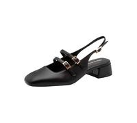 Tamaris Escarpin 29510-44 pour femme à bride arrière talon bloc noir 38 EU