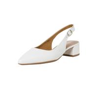 Tamaris Escarpins à bride arrière blanc, Taille 40