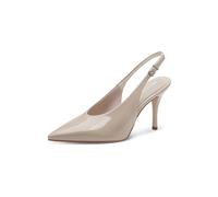 Tamaris Escarpin à bride arrière pour femme à talon aiguille beige 39 EU