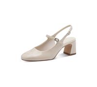 Tamaris Escarpins à bride arrière crème, Taille 39