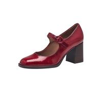 Tamaris Escarpins à Talon Bloc pour Femme, Couleur : Rouge., 38 EU