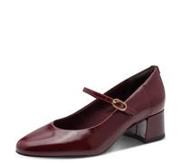 Tamaris Escarpins à Talon Bloc pour Femme Rouge (Merlot) 37