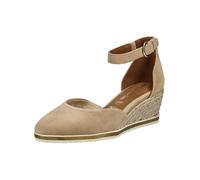 Tamaris Escarpins femme à talon compensé cuir brun 41 EU