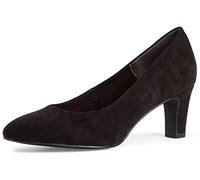 Tamaris Escarpins classiques pour femme, chaussures à talon pour femmes, semelle TOUCHit, Noir , 38 EU