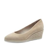 Tamaris Escarpins compensés pour Femme, Chaussures à Talons pour Femme, Semelle intérieure Touchit, Beige Nude., 38 EU