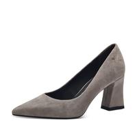 Tamaris Escarpins en Cuir pour Femme, Gris Clair, 37 EU