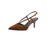 Tamaris Escarpins femme à bride arrière à talon aiguille en cuir