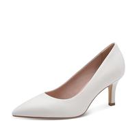 Tamaris Escarpins femme à talon aiguille cuir blanc 38 EU