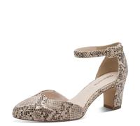 Tamaris Escarpins femme à talon bloc beige foncé (nude) Taille 38