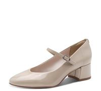Tamaris Escarpins femme à talon bloc beige 38 EU