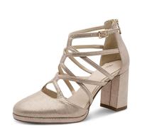 Tamaris Escarpins femme à talon bloc métallique 39 EU