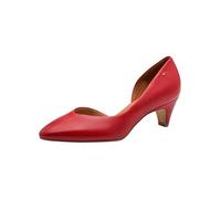 Tamaris escarpins femme à talon entonnoir cuir rouge 36 EU