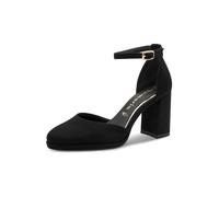 Tamaris Escarpins Ouverts pour Femme avec Bride et Talon Bloc 1-22463-45, Noir, 38 EU