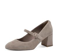 Tamaris Escarpins pour Femme avec Sangle 1-22460-45, Taupe, 40 EU
