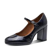 Tamaris Escarpins végétaliens pour Femme, Bleu Marine, 38 EU