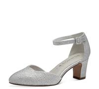 Tamaris Femme 1-24432-41 Escarpins, Silver Glam, 38 EU