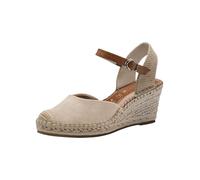 Tamaris Espadrilles beige / crème / marron, Taille 36