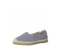 Tamaris Espadrilles bleu marine / blanc, Taille 36