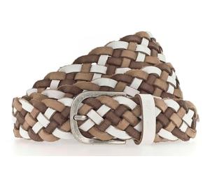 Tamaris Essential Classics TB0010R01 Ceinture pour femme Uni, Blanc - Multicolore, 120 cm