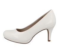 Tamaris Femme 1-1-22444-29 Escarpins, Blanc breveté, 41 EU