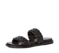 Tamaris Femme 1-1-27113-28 Sandale Plate, Noir, 38 EU