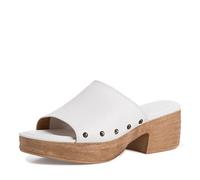 Tamaris Femme 1-1-27239-38 Chausson, Cuir Blanc cassé, 38 EU