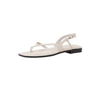 Tamaris Femme 1-1-28103-28 Sandale Plate, Ecru, 39 EU