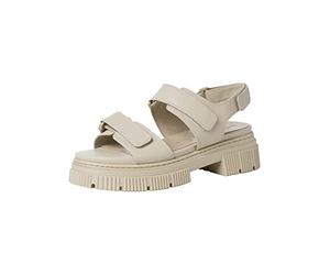 Tamaris Femme 1-1-28273-38 Sandale cale, Kaki Clair, 39 EU