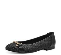 Tamaris Femme 1-22112-42 Ballerines, Noir, 37 EU