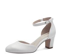 Tamaris Femme 1-22401-42 Escarpins, Cuir Blanc, 40 EU